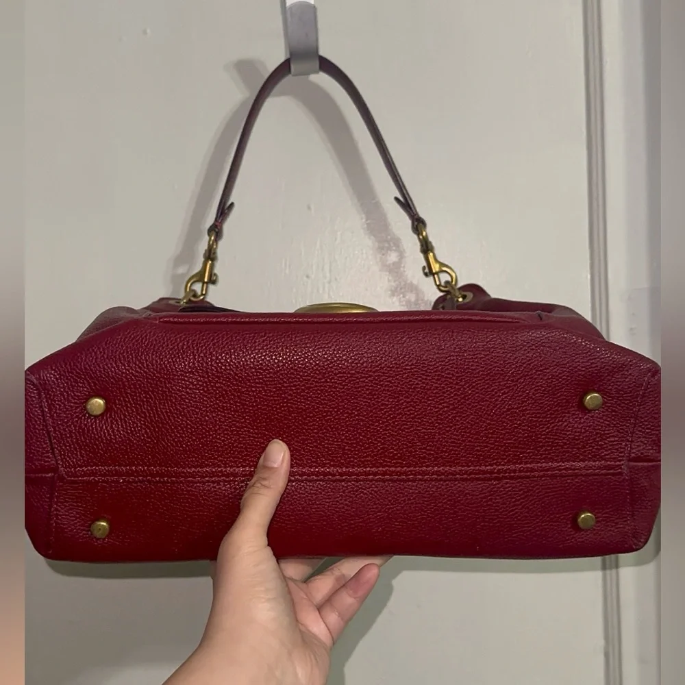 Coach soho tabby- burgundy - Picture 5 of 9